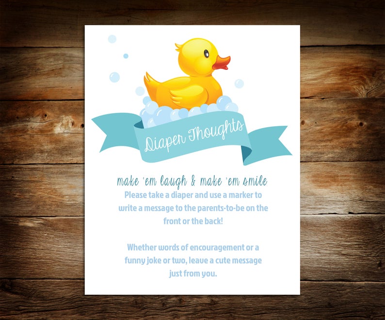 Diaper Thoughts Baby Shower Late Night Diapers Baby Shower Etsy
