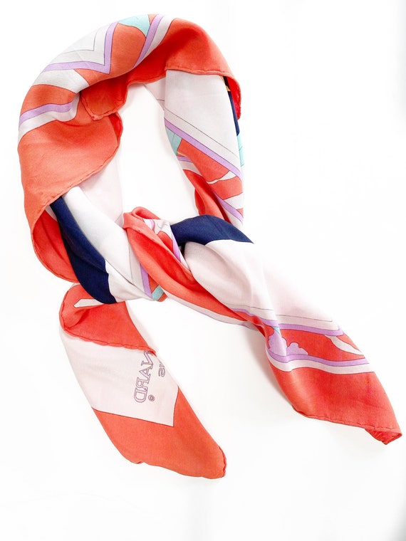 Vintage Leonard Paris silk scarf