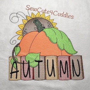 AUTUMN - Digital Embroidery Design