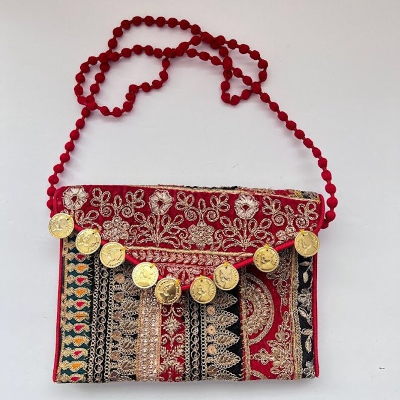 Rajasthani Kasab Work/ Gujarati/ Katcchi/ Embroidered Sling/ Etsy