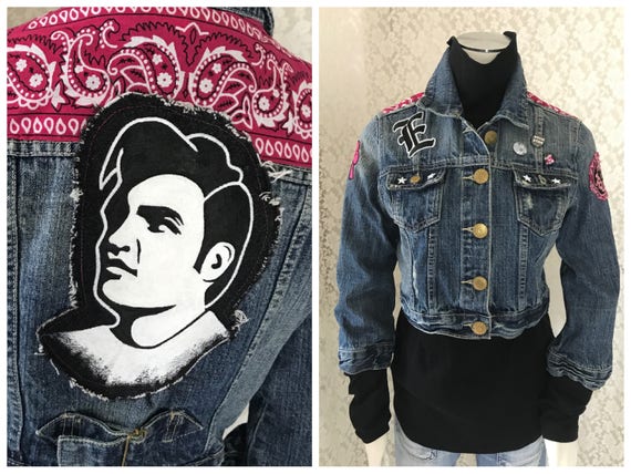 short cut denim jacket