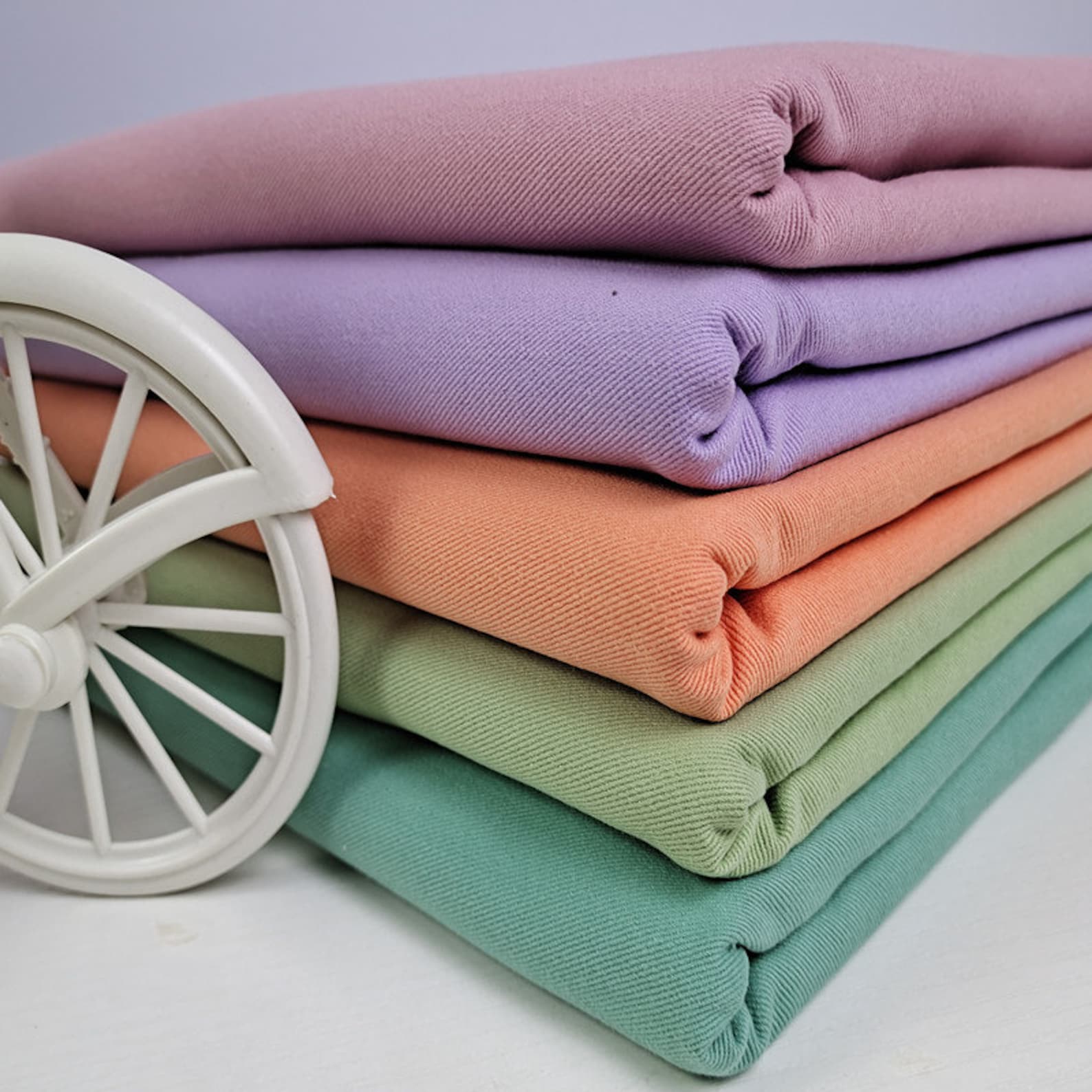 Colored Denim Fabric 100 Cotton Denim Fabric Twill Denim Etsy