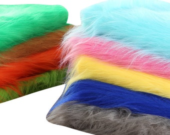 Faux Fur Fabric, 12cm Long Pile Faux Fur, Newborn Photo Prop, Mongolian Faux Fur, Faux Fur Prop, Photography Backdrops,By The Half Yard