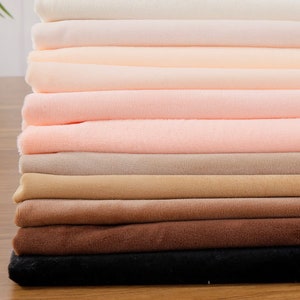 Doll Skin Fabric, Doll Making Fabric, De Witte Engel Doll Skin Fabric,  Cotton Doll Skin Fabric, Light Skin Tones, 50cm x 50cm (19”x 19”)