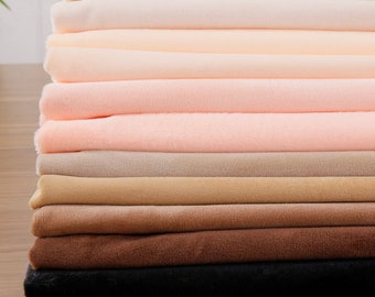 Doll Skin Fabric, Doll Making Fabric, De Witte Engel Doll Skin Fabric,  Cotton Doll Skin Fabric, Light Skin Tones, 50cm x 50cm (19”x 19”)