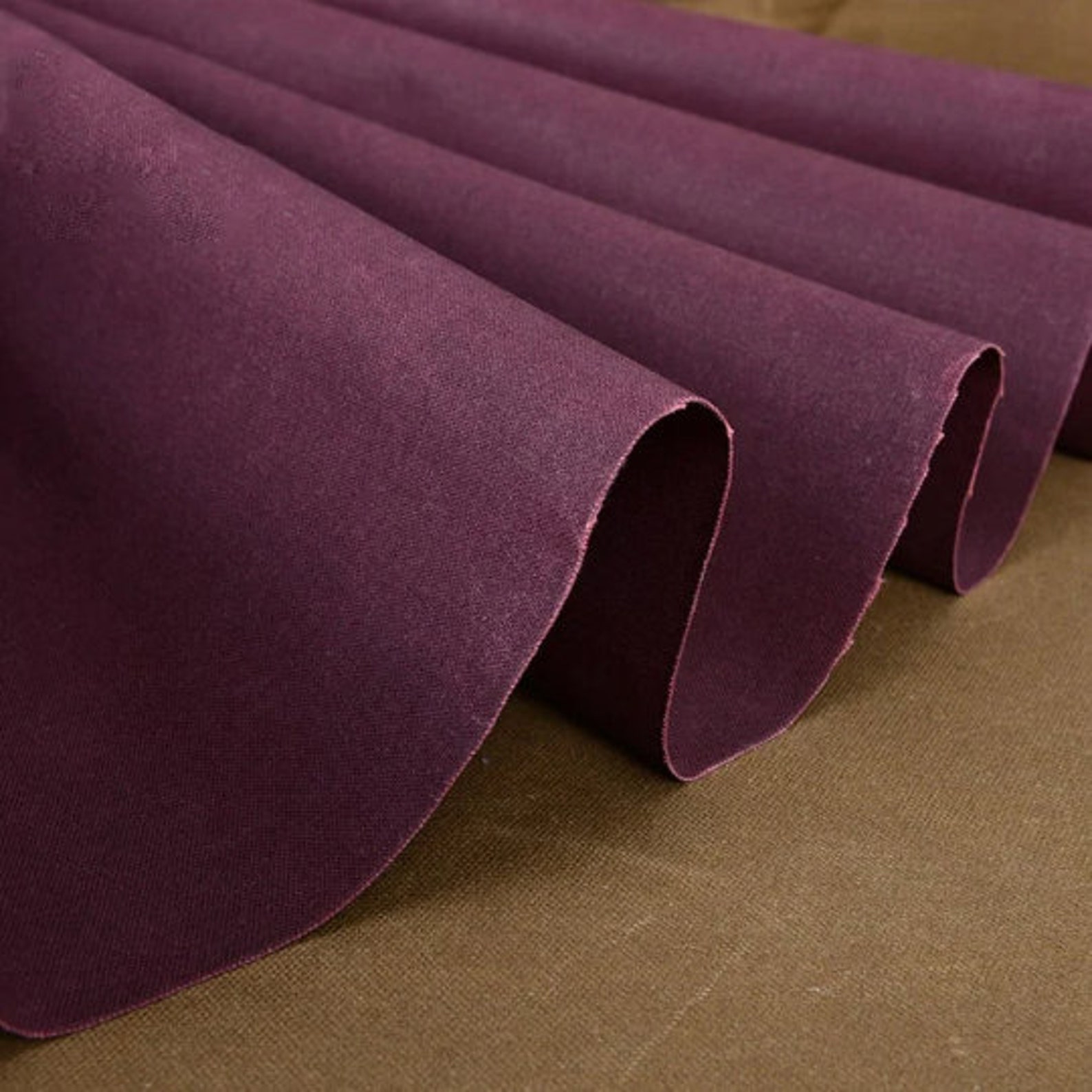 Waxed Canvas Fabric Hand Waxed Cotton Canvas Fabric 8oz Etsy