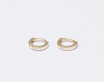 Tiny hoops - tiny hoop earrings - sleeper hoops - minimalist hoop earrings - small hoops - dainty hoops - minimal hoops - small gold hoops