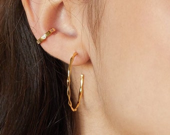 Thin hoops, fashion earrings, delicate hoops, big hoops, dainty gold hoops, elegant hoops, silver hoops, minimal hoops, delicate earrings