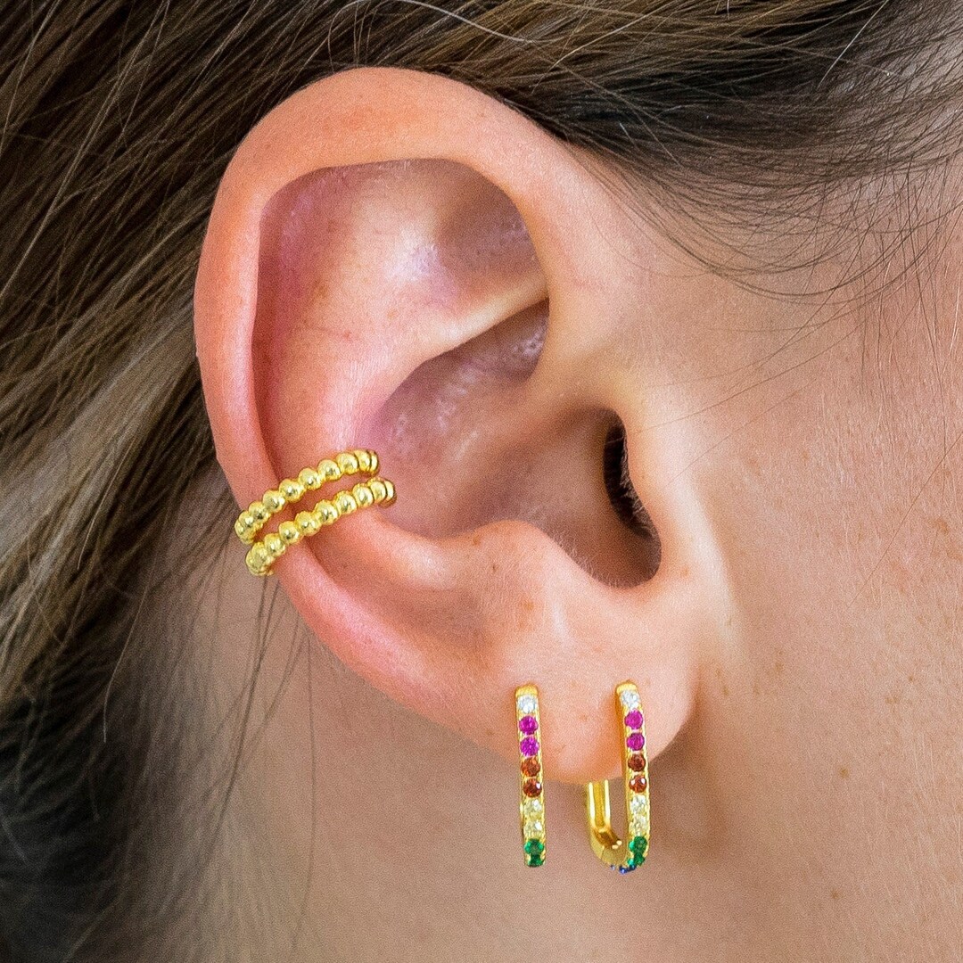 Dainty Hoops, Minimal Gold Hoops, Thin Gold Hoops, Minimalist Hoop