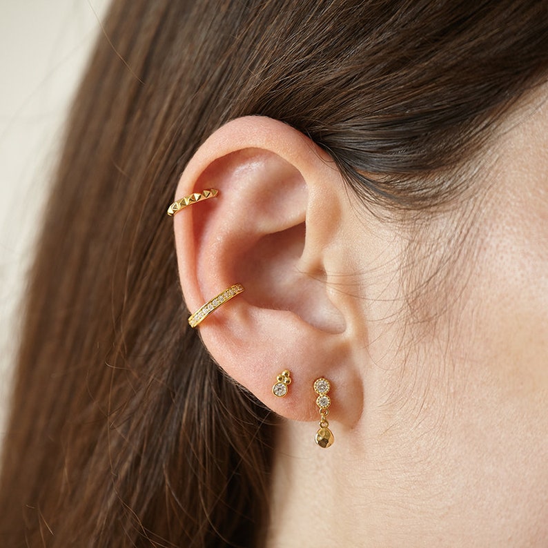 Minimal Ear Cuff No Piercing Ear Cuff Conch Earring Dainty Etsy