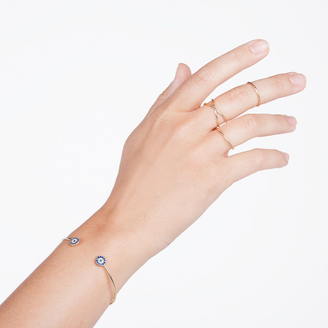 Open X Ring, Gold Criss Cross Ring, Cross X Ring, Delicate Gold Ring ...