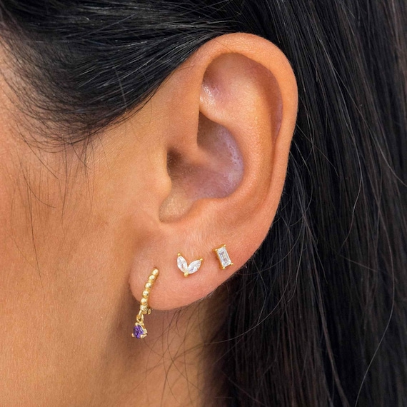 Signature Large Earring Backs in Gold | Julie Vos