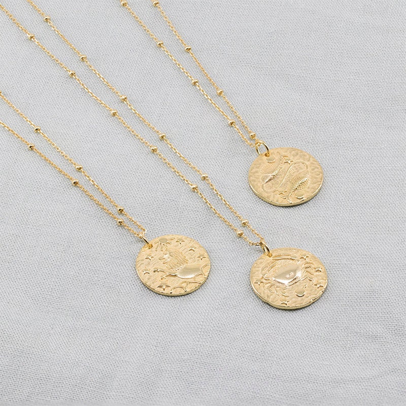 Pisces Necklace Zodiac Pendant Zodiac 