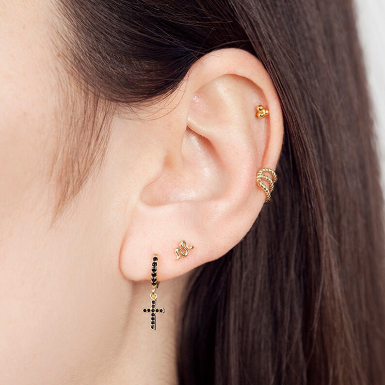 Tiny Stud Earrings Gold Stud Earrings Simple Gold Studs Etsy Canada