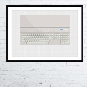 Atari ST 520 Computer Digital Art Computer Poster / Print