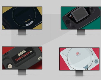 Retro Console "Sega" Collection x 5 Digital Download