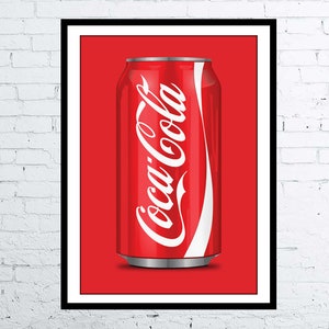 Vetro/Coca Cola/Bicchieri/Retro/Always/Vintage / 80 ° / Orsi