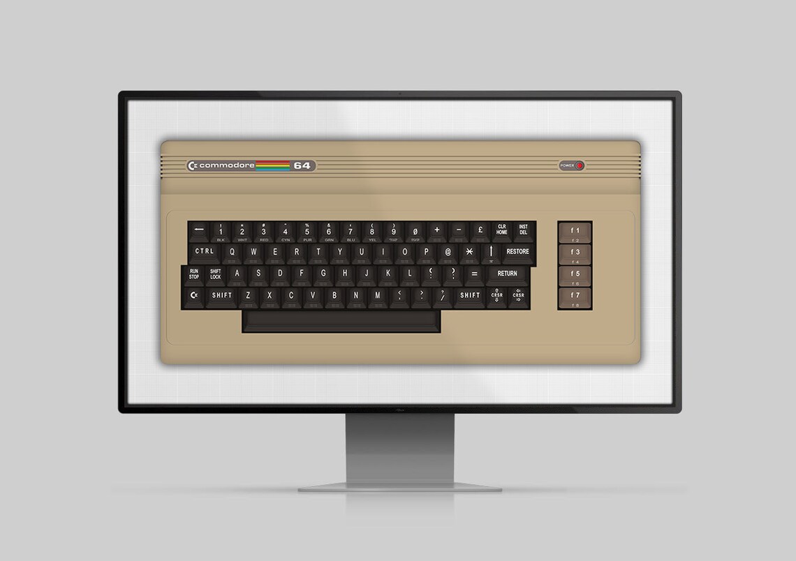 Commodore 64 Computer Poster Retro Digital Download - Etsy