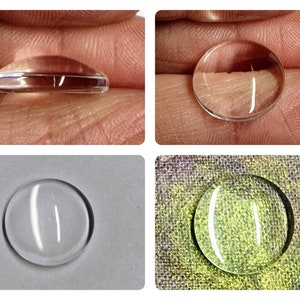 Glass Cabochan Eyes 6 to 20 mm / Felting Eyes / Solid Glass Eyes / Felting Tool / 3 pairs of eyes / animal sculpture eyes / domed eyes
