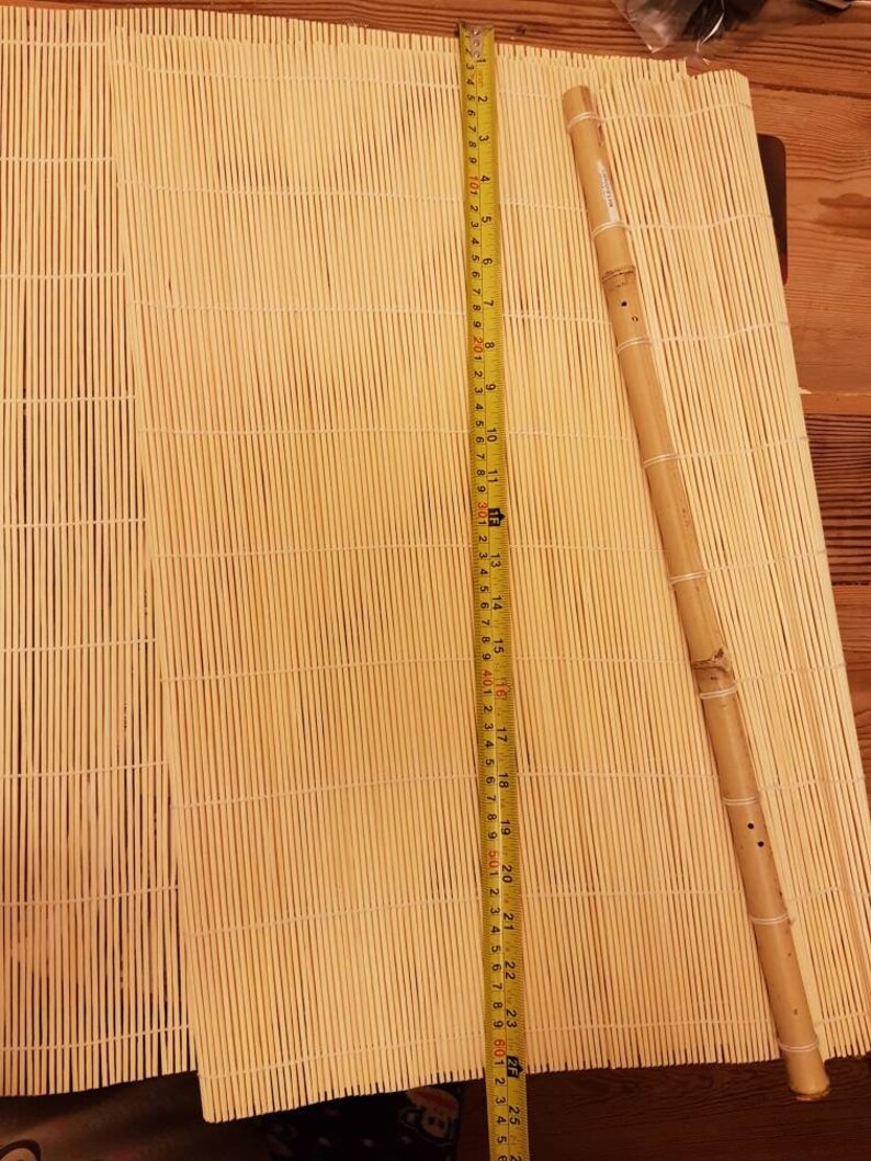 Jumbo Bamboo Felting Mat 60cm Wide / Bamboo Rolling Mat / XXL Etsy