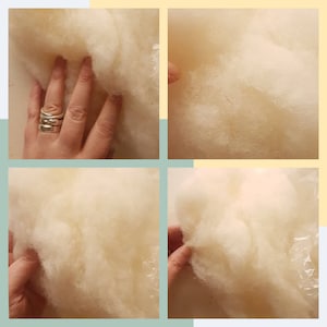 Core Wool / 250g / Wet Felting / Spinning Fibre / Needle Felting / Luxury Fibre Roving / Pure Wool / Felting Wool