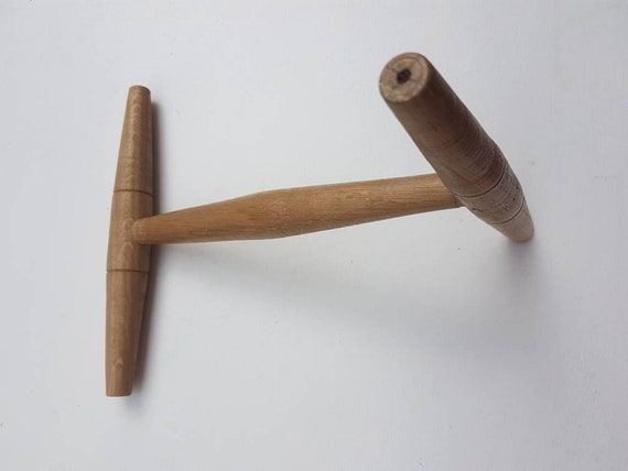 Niddy Noddy  Weave/Knit/Spin/Wood