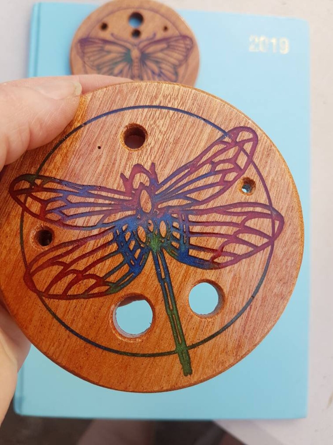 Wooden Diz / Spinning Diz / Roving Tool / Dragonfly Diz / / Etsy UK