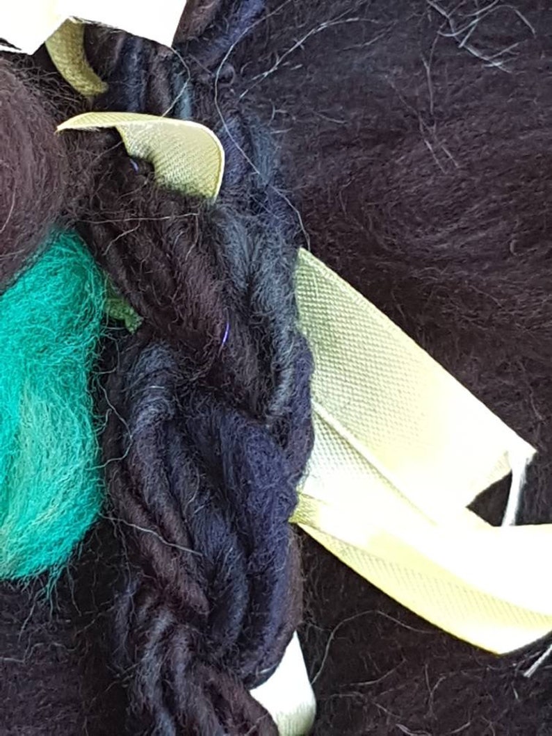 Handspun Black Art Yarn 4 Coal Dust Silver Gothic Midnight Soot Night Sky Jet Ebony 110g Luxury Knitting Crochet
