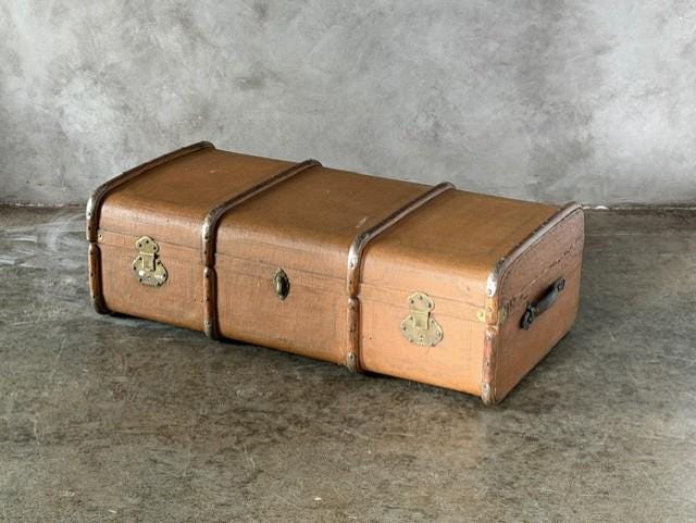 1910 Antique Trunk - Etsy
