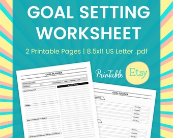 2024 Goal Planner - Undated Goal Setting Journal for Productivity and Success