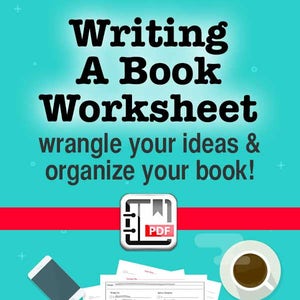 Writing A Book Worksheet For Writers, Writing Tools, Indie Author Tools, Writer Tools, Self Publishing, Fiction Authors, Non Fiction Authors