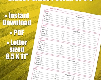 lead tracking sheet followup worksheet for all your leads etsy