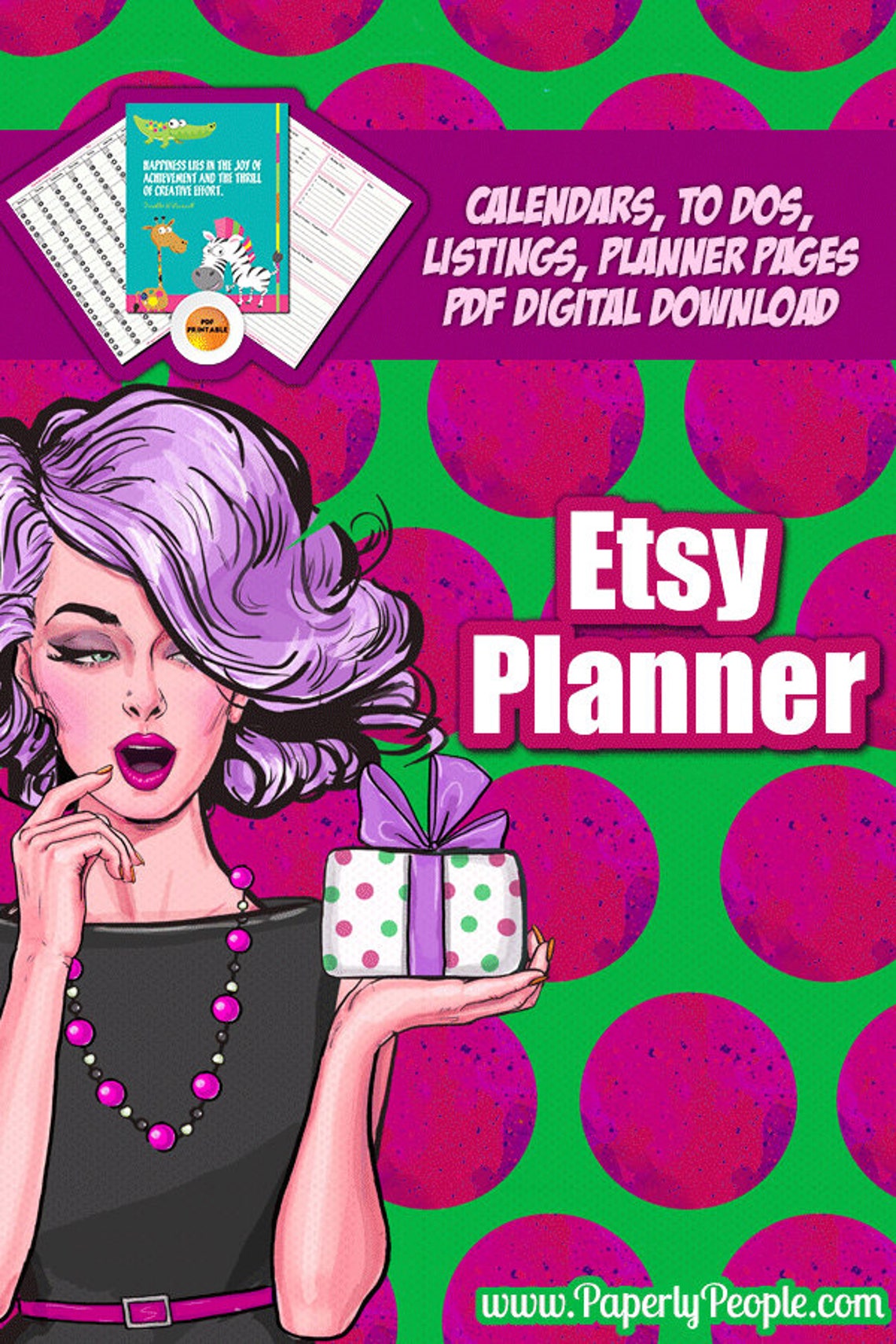 Etsy Sellers Planner for Etsy Sellers, Planner for Etsy Business, Printable Planners Etsy, Best