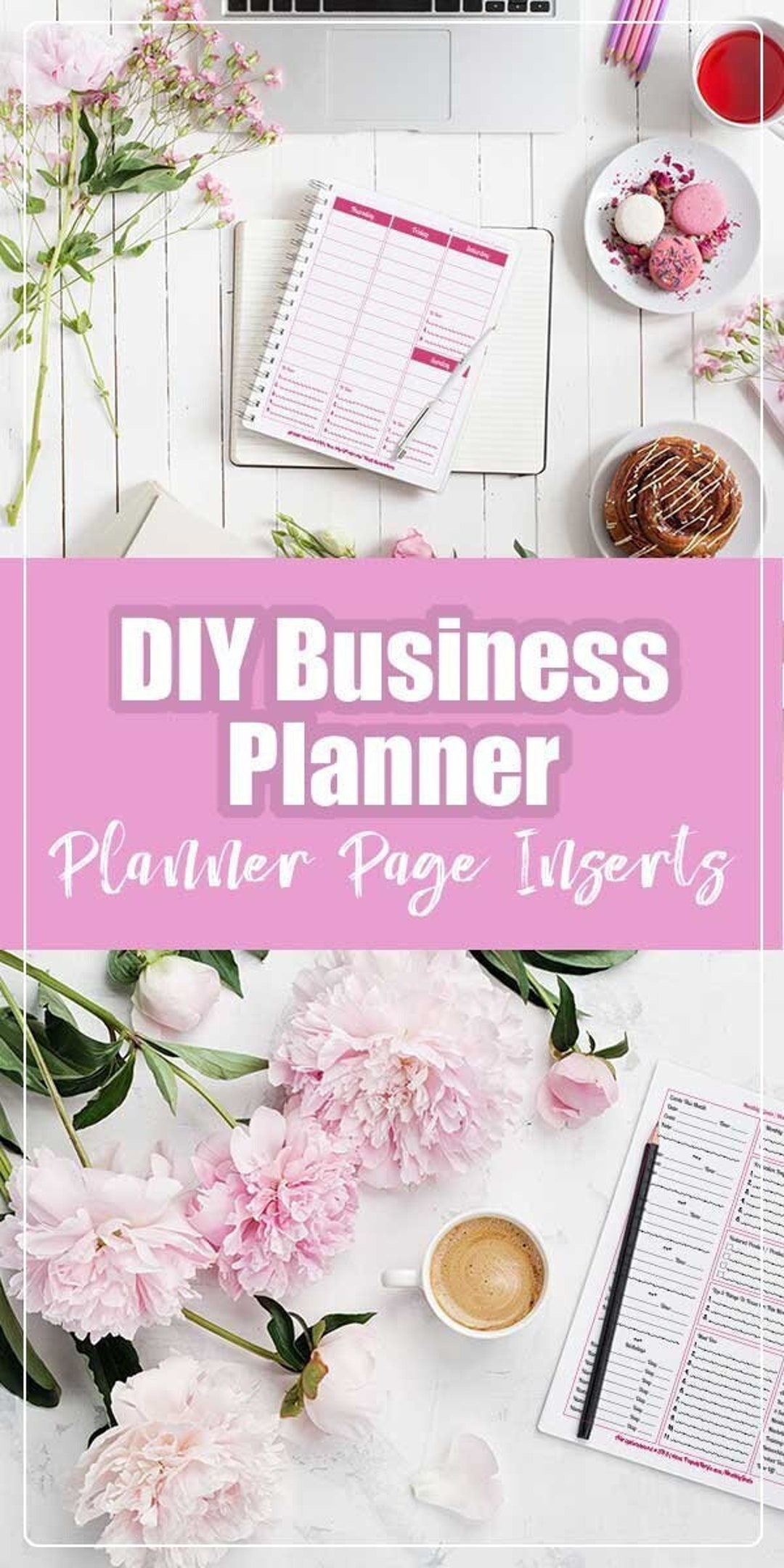 DIY Printable Small Business Planner Bundle | 25 Pages | Plan Your ...