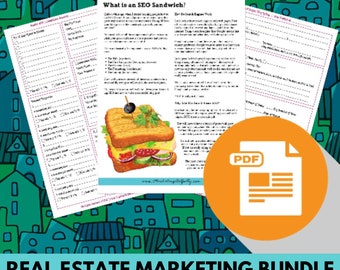 Real Estate Marketing Worksheets - Perfect Listing Blog Post, Research SEO Competition, How To Make An SEO Sandwich