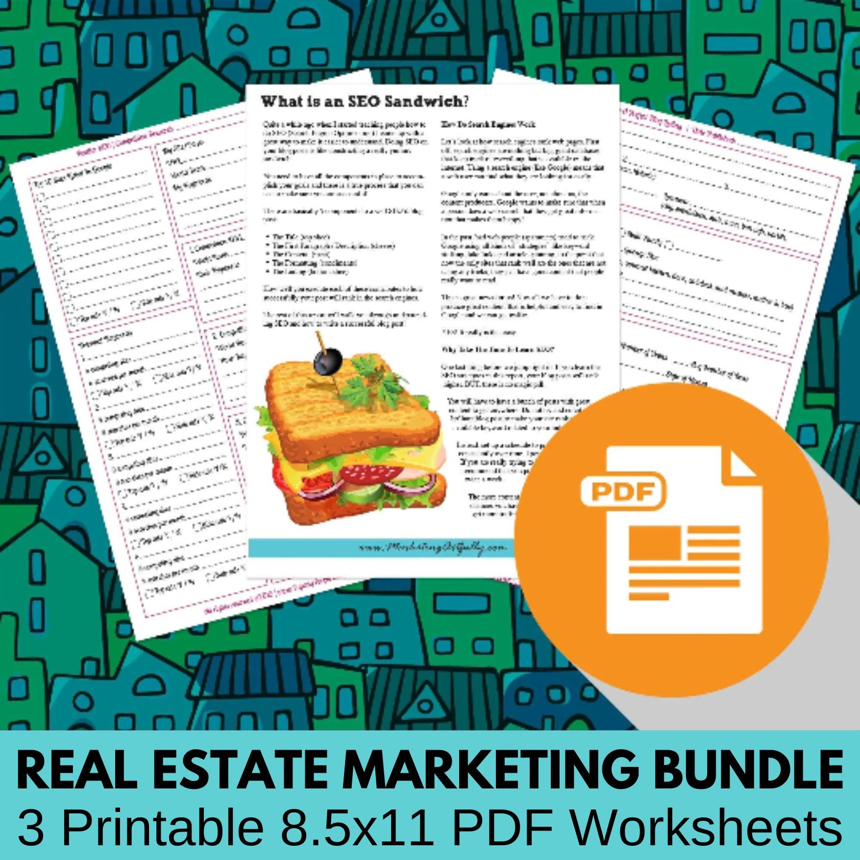 Real Estate Marketing Worksheets Perfect Listing Blog Post, Research ...