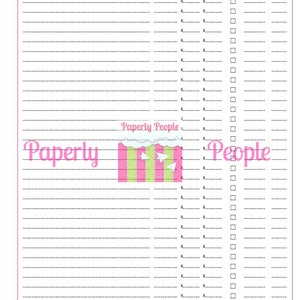 Inventory Sheet - Etsy Ebay Planner Page , Product Tracker, Etsy Seller ...
