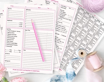 Etsy Sellers Planner | For Etsy Sellers, Planner for Etsy Business, Printable Planners Etsy, Best Etsy Planners, Etsy Seller Worksheets