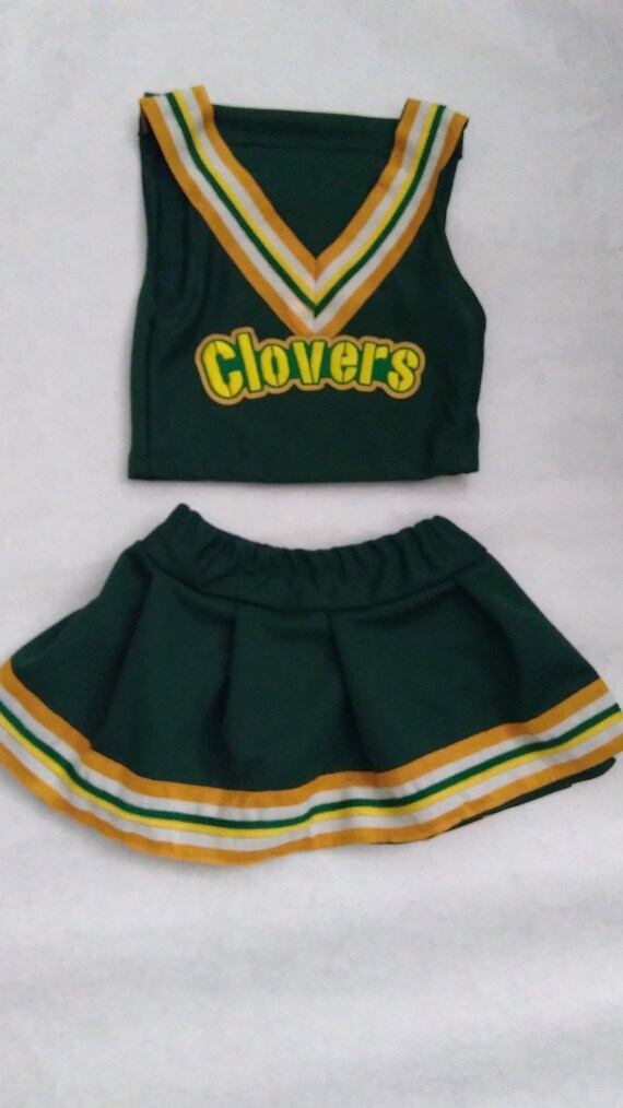 Kids Clovers Cheerleader Uniform Halloween Costume Etsy