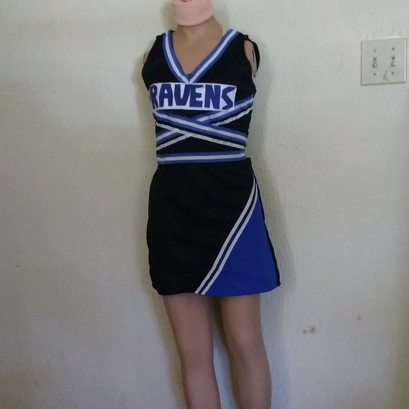 Ravens One Tree Hill Blue Cheerleader Uniform Football Game
