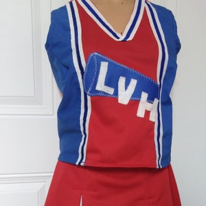 1960s Retro Toni Basil Las Vegas Iconic Fancy  Singer Cheerleader Uniform Halloween Costume Cosplay