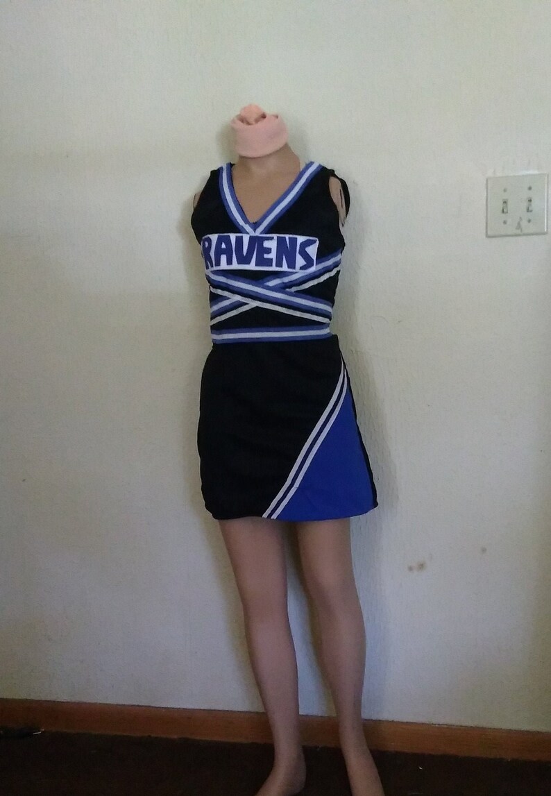 Ravens One Tree Hill Blue Cheerleader Uniforme Costume de Etsy Canada