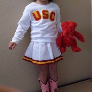 Usc cheerleader sweater cheap