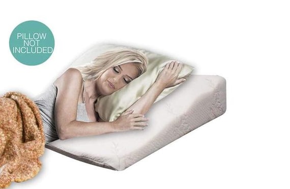 side sleeper bed wedge pillow