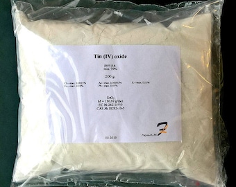 Tin (IV) Oxide (Stannic dioxide) - 99% pure. p.a white powder