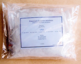 Kaliumdihydrogen Phosphat (Monopotassium, monobasic) - 99% reines p.a. Pulver