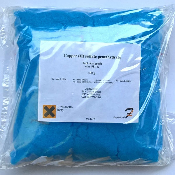 Copper (II) sulfate pentahydrate - tech. grade 7758-99-8