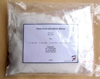 Di-Ammonium-Wasserstoff-Phosphat (Dibasic) - 98% reine p.a 50-100-200-400-800g
