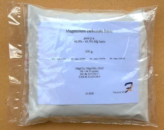 Magnesiumcarbonaat basisch (zwaar, hydroxide) - zuiver poeder