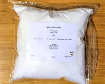 Sodium benzoate (E211) - 99.5% pharm. grade preservative